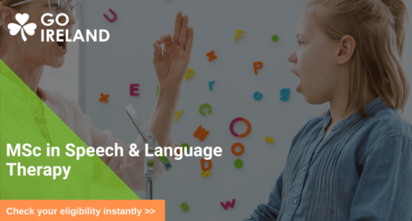 speech and language therapy ireland courses